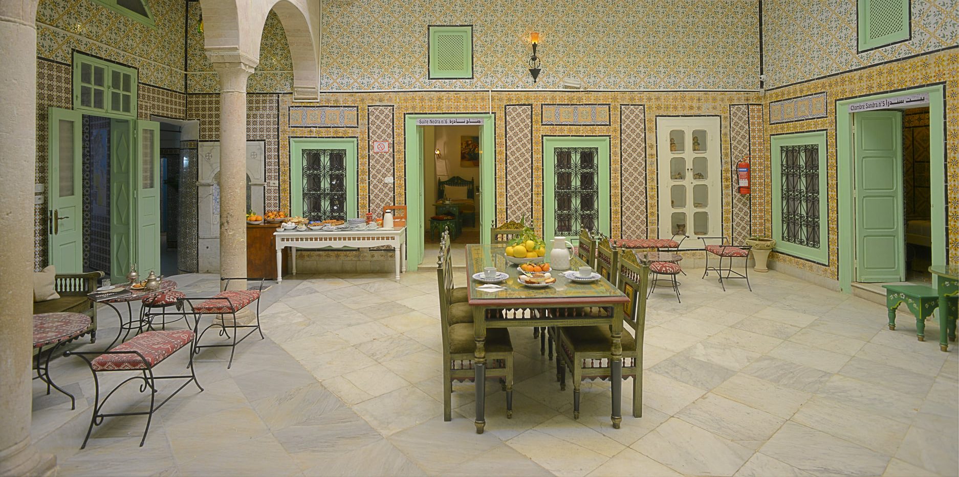 Auberge  dans la Médina de Tunis