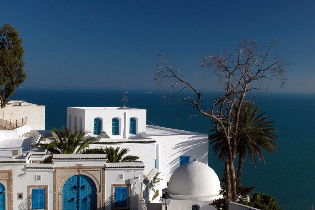 Sidi Bou Said Blue and White Architecture, Tunisia