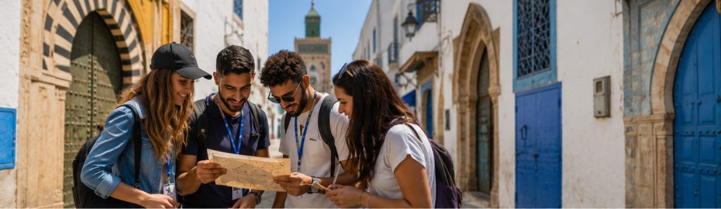 « La chasse au trésor » Une activité ludique au cœur de la vieille ville de Tunis