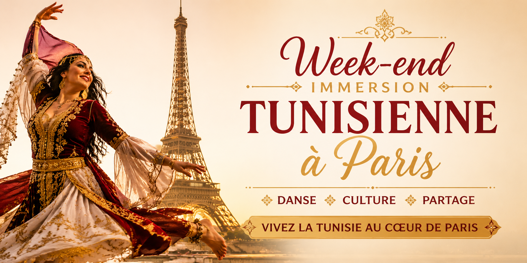 Immersion tunisienne Paris : découvrez un week-end unique