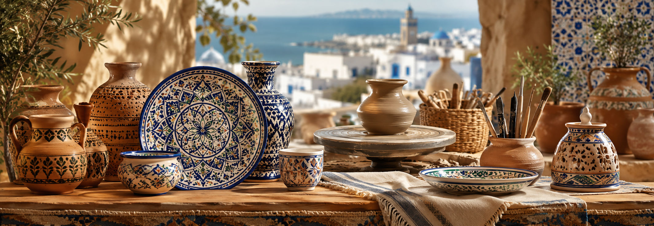 Atelier Poterie Traditionnelle Tunisienne