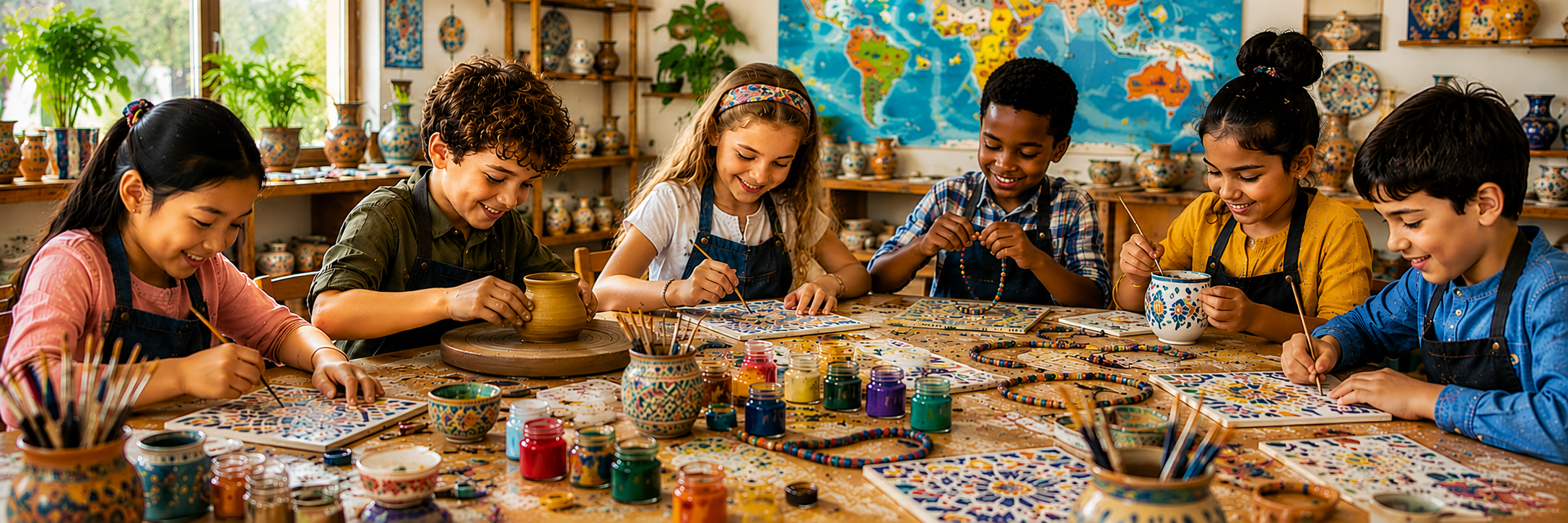 Ateliers culturels du mercredi pour enfants